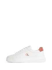 Calvin Klein White Chunky Cupsole Low Trainers - Image 3 of 6