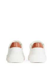 Calvin Klein White Chunky Cupsole Low Trainers - Image 5 of 6