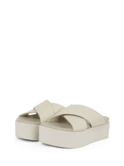 Calvin Klein Natural Leather Sandals - Image 4 of 6