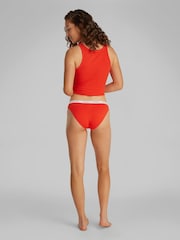 Calvin Klein Red Modern Logo Full Briefs - Image 3 of 5