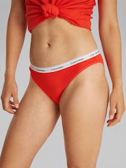 Calvin Klein Red Modern Logo Full Briefs - Image 4 of 5