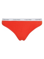 Calvin Klein Red Modern Logo Full Briefs - Image 5 of 5