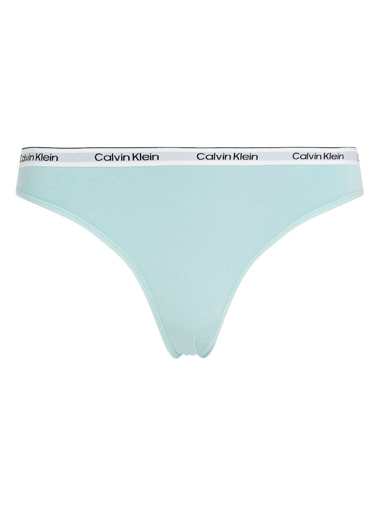 Calvin Klein Blue Modern Logo Full Briefs - Image 5 of 5