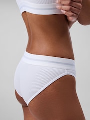 Calvin Klein White Rib Full Briefs - Image 4 of 5
