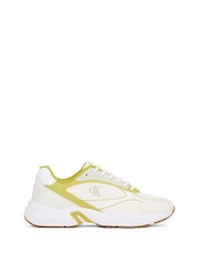 Calvin Klein White Retro Tennis Knit Trainers - Image 2 of 6