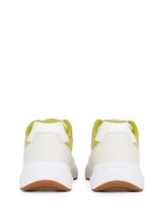 Calvin Klein White Retro Tennis Knit Trainers - Image 5 of 6