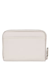 Calvin Klein White Medium Zip Wallet - Image 2 of 4