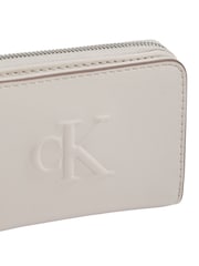 Calvin Klein White Medium Zip Wallet - Image 4 of 4