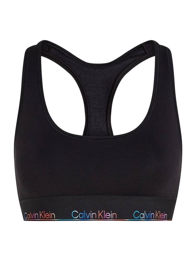 Хлопковый бралетт без подкладки Calvin Klein Blend Pride - Изображение 5 из 5