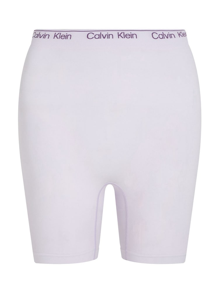 Calvin Klein Purple Icon High Waisted Shapewear Shorts - Image 5 of 5