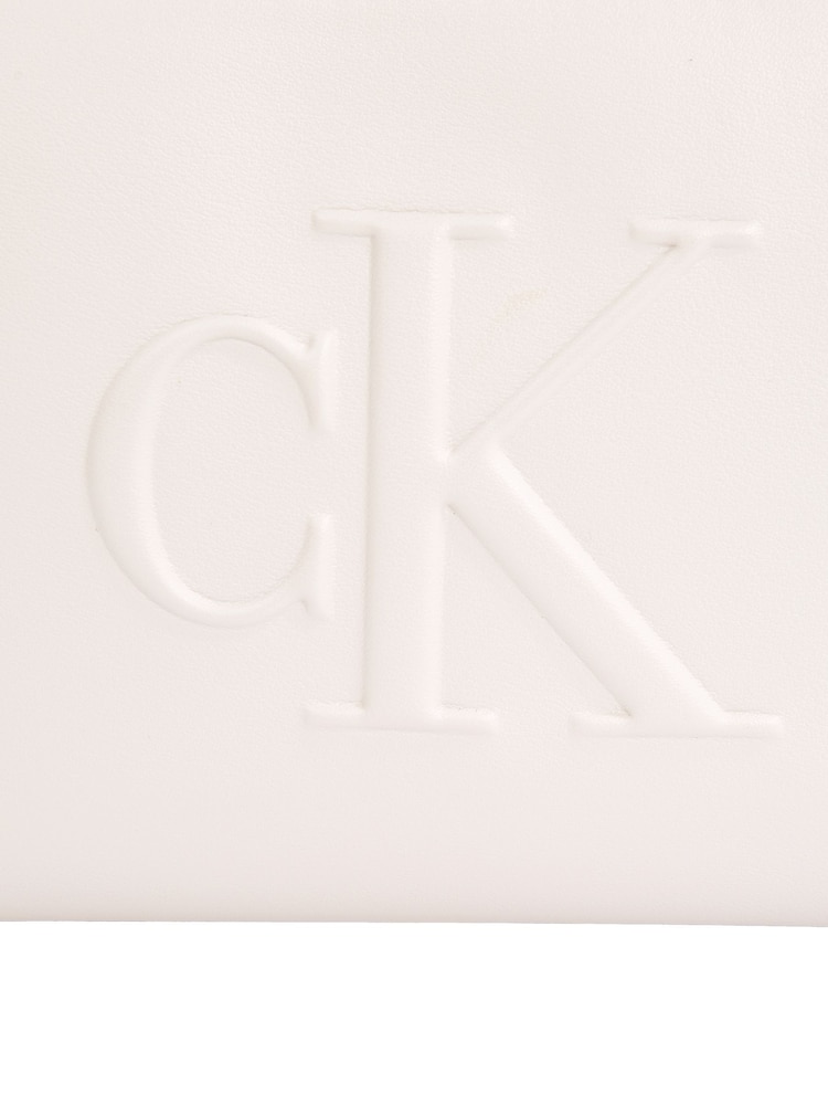 Calvin Klein White Sculpted Camera Bag - Image 4 of 5