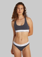 Calvin Klein Grey Modern Unlined Bralette - Image 1 of 5