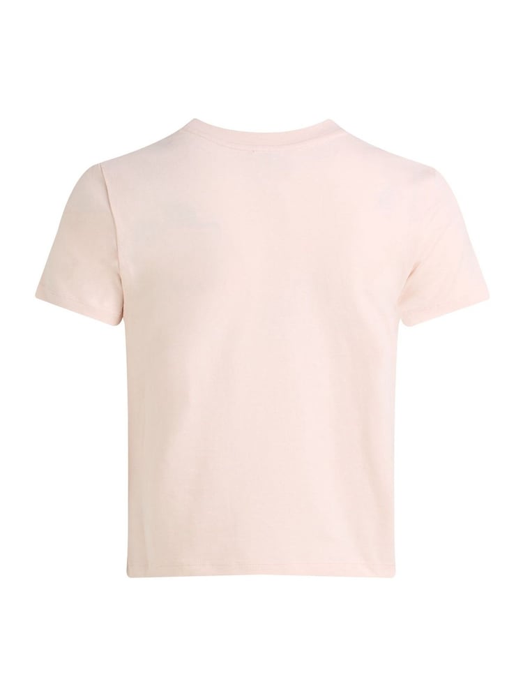 Calvin Klein Pink Baby Placed 100% Cotton T-Shirt - Image 6 of 6 Calvin Klein Pink Baby Placed 100% Cotton T-Shirt - Image 6 of 6