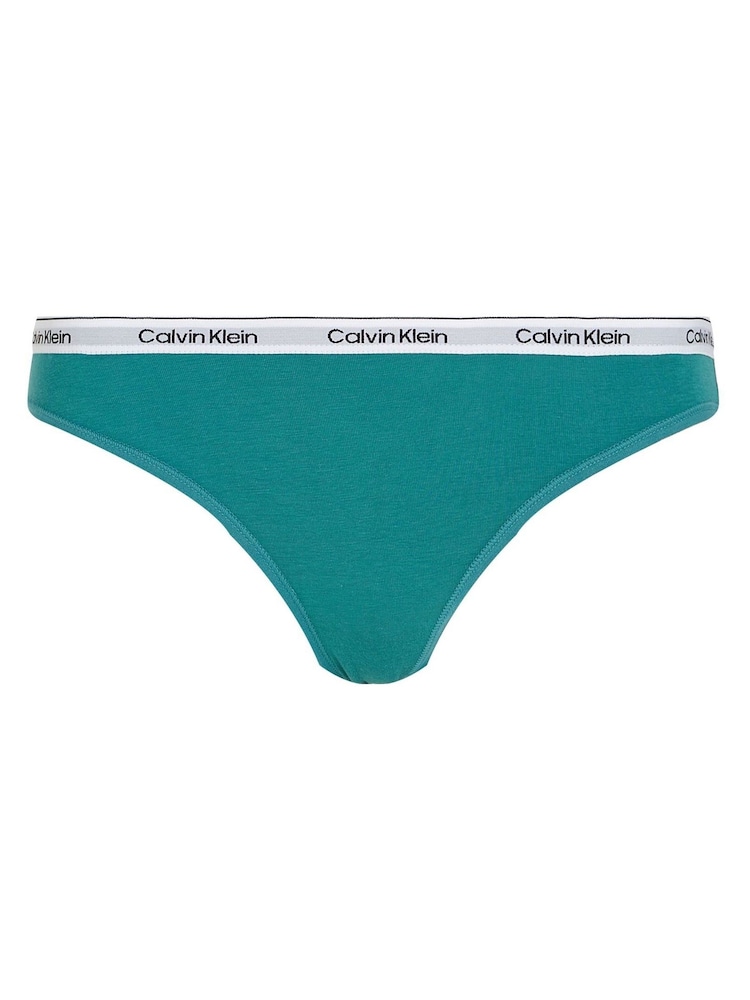 Calvin Klein Blue Chrome Modern Logo Full Briefs - Image 5 of 5