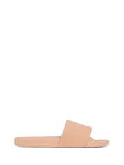 Calvin Klein Orange Monogram Slides - Image 2 of 6
