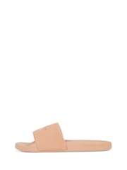 Calvin Klein Orange Monogram Slides - Image 3 of 6