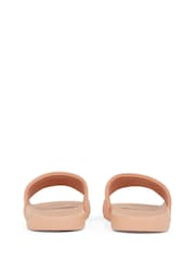 Calvin Klein Orange Monogram Slides - Image 5 of 6