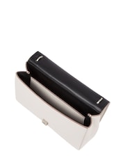 Calvin Klein White Flap Shoulder Bag - Image 2 of 5
