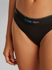 Calvin Klein Black Icon Cotton Blend Pride Full Briefs - Image 4 of 5