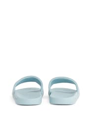 Calvin Klein Blue Monogram Slides - Image 6 of 6