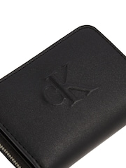 Calvin Klein Black Medium Zip Wallet - Image 4 of 4