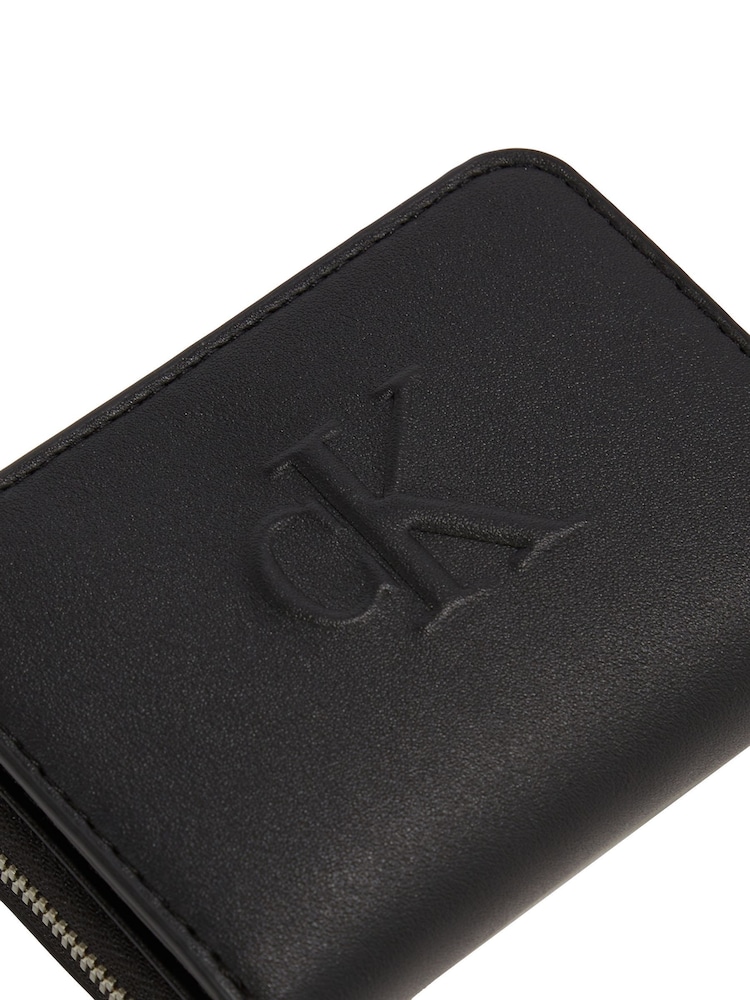 Calvin Klein Black Medium Zip Wallet - Image 4 of 4
