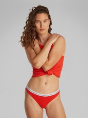 Calvin Klein Black Modern Logo Low Rise Thongs 5 Pack - Image 9 of 11