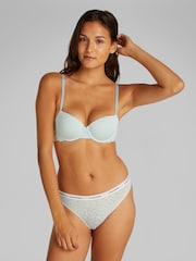 Calvin Klein Soft Stretch Lace Lightly Lined Balconette Bra - Image 1 of 5