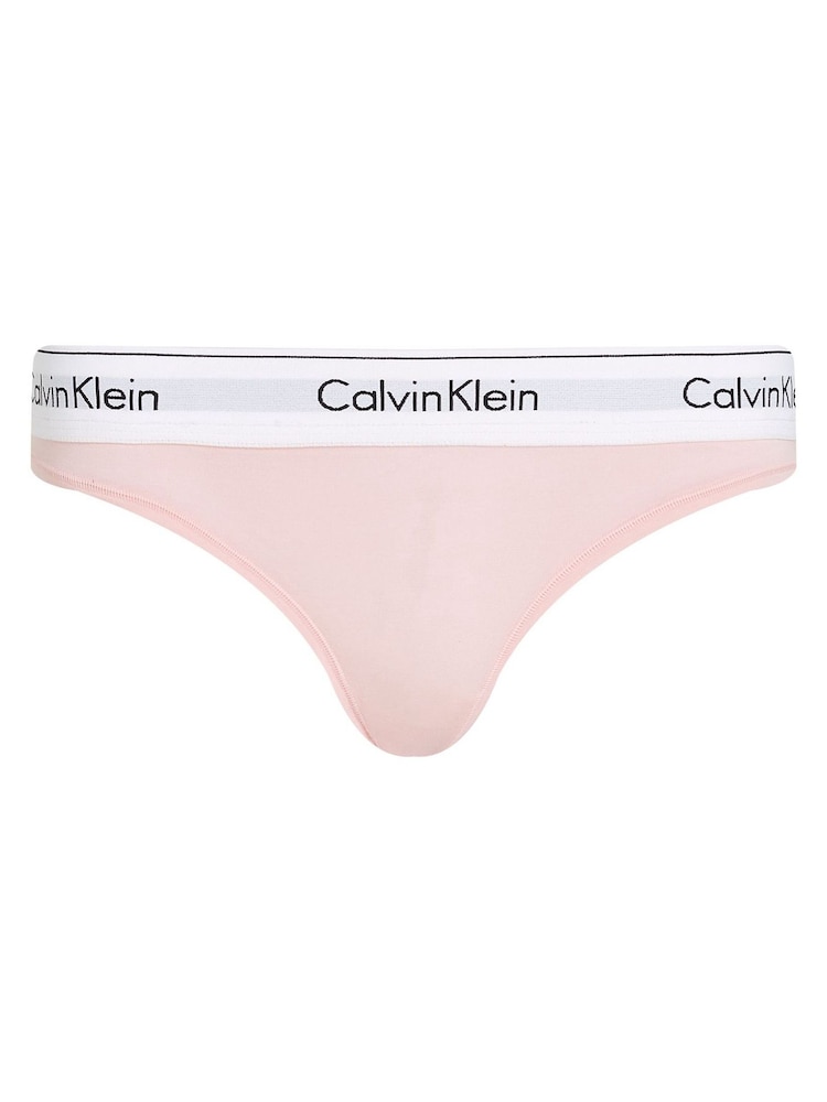 وردي - ملابس داخلية رفيعة قطن Modern من Calvin Klein - صورة 4 من 4