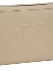 Calvin Klein Beige Sculpted Camera Bag - Image 4 of 5