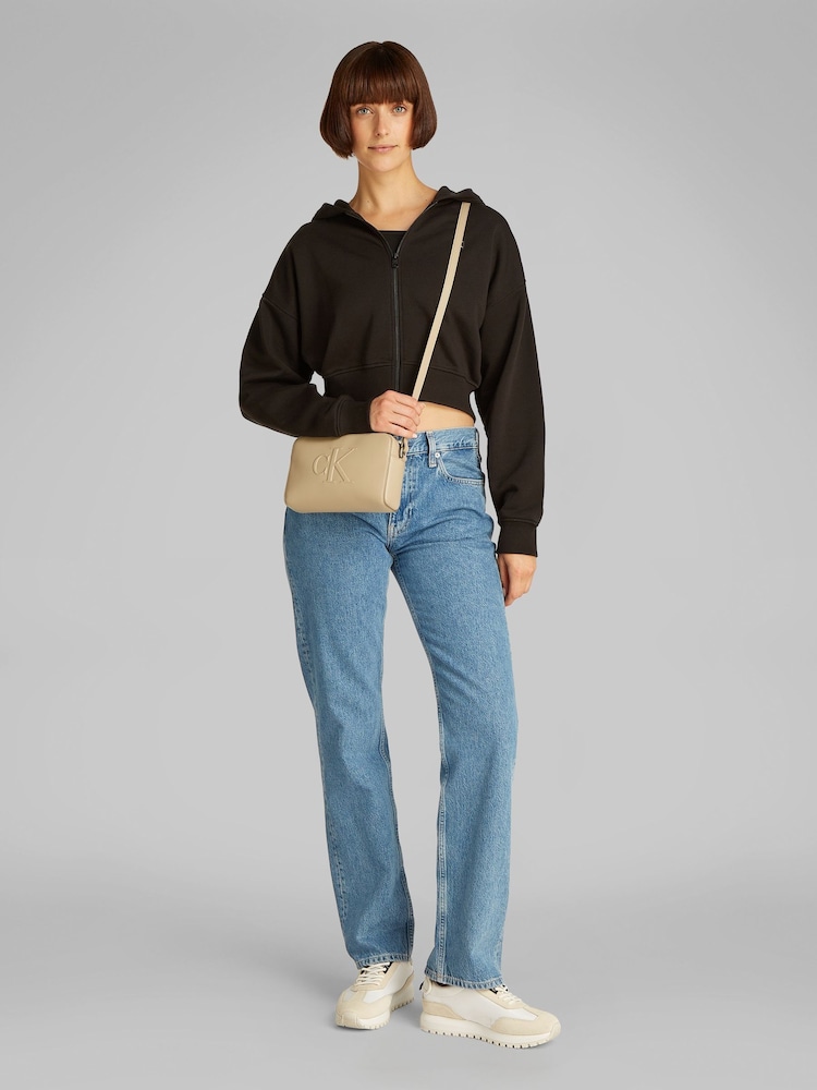 Calvin Klein Beige Sculpted Camera Bag - Image 5 of 5