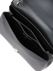 Calvin Klein Black Flap Shoulder Bag - Image 3 of 5