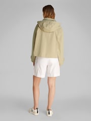 Calvin Klein Beige Waisted Jacket - Image 3 of 6