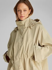 Calvin Klein Beige Waisted Jacket - Image 4 of 6