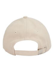 Calvin Klein White Embroidered Monogram 100% Cotton Cap - Image 2 of 4