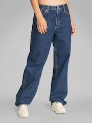 Calvin Klein Blue 90'S Loose Fit Jeans - Image 3 of 6