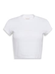 Weiß - Calvin Klein T-Shirt mit Monogramm - Bild 9 von 9