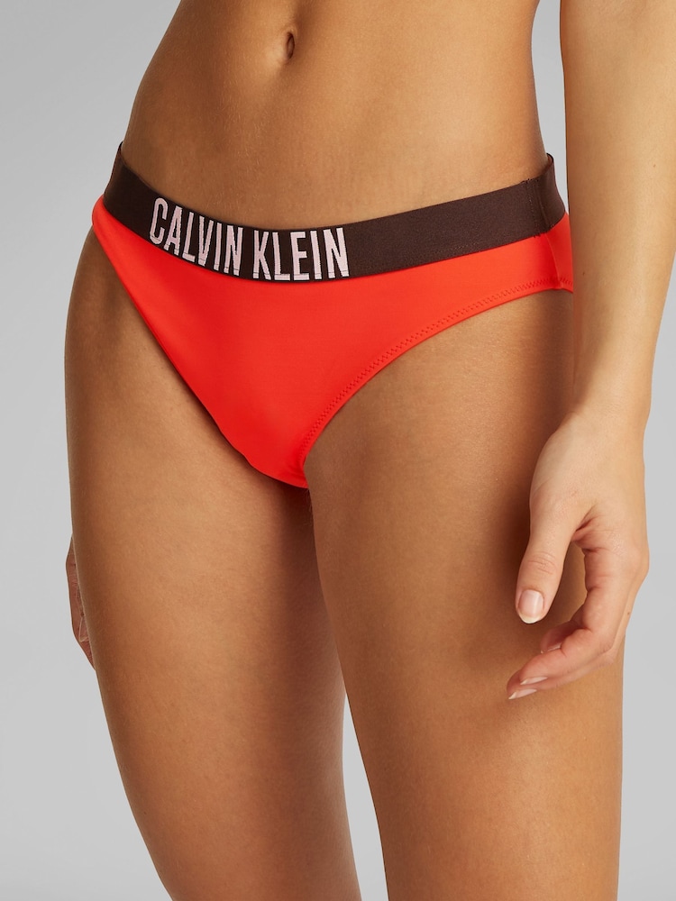 Calvin Klein Red Intense Power Swim Bikini Bottom - Image 4 of 5