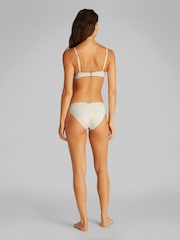 Calvin Klein White Push Up Bikini Top - Image 3 of 5
