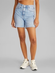 Calvin Klein Blue Bermuda Shorts - Image 1 of 7