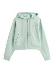 Calvin Klein Green Monologo French Terry Hoodie - Image 5 of 5