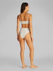 Calvin Klein White High Waist Bikini Bottoms - Image 3 of 5