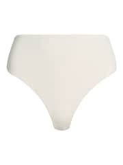 Calvin Klein White High Waist Bikini Bottoms - Image 5 of 5