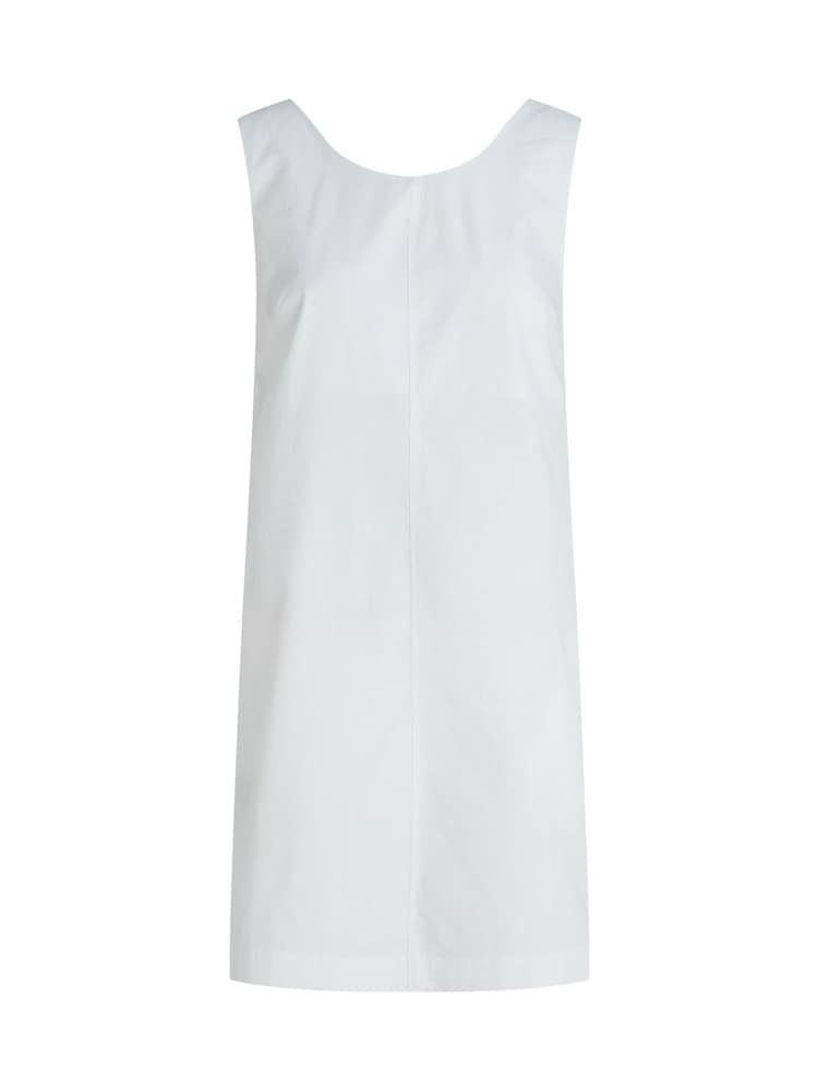Calvin Klein White Poplin Sleeveles Mini Dress - Image 6 of 6