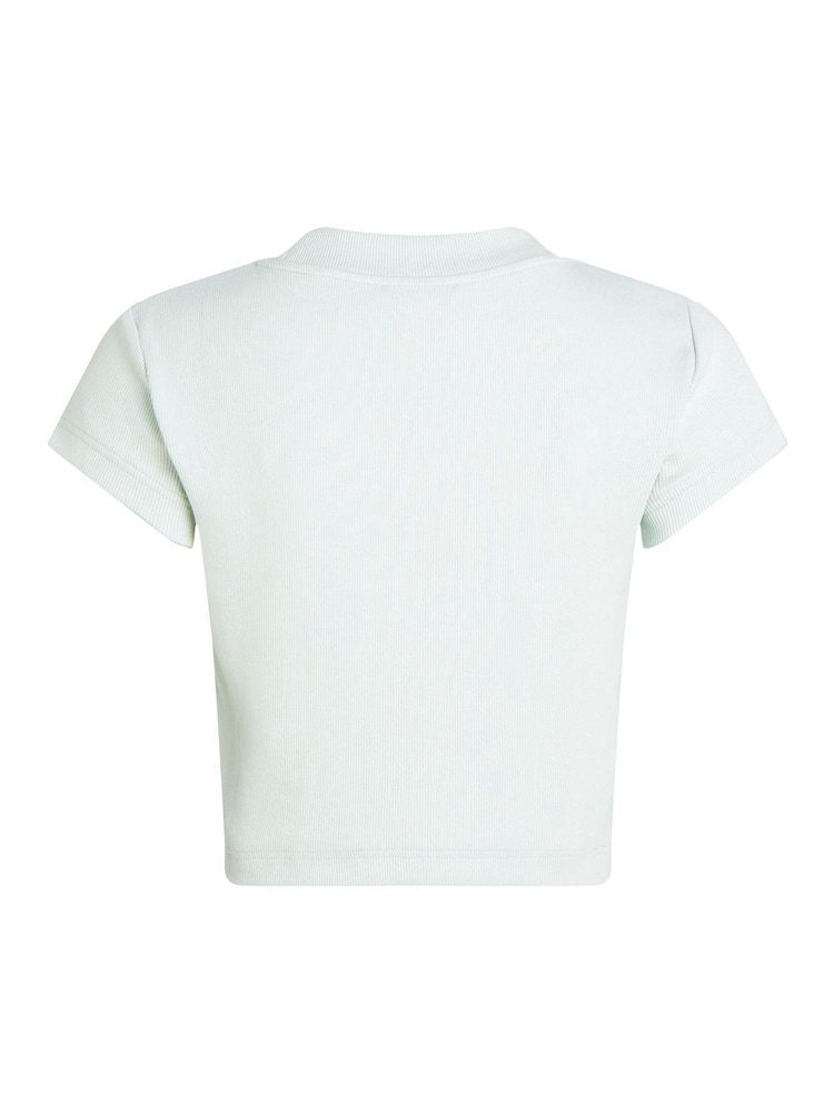 Calvin Klein Green Baby Monogram T-Shirt - Image 6 of 6