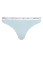 Calvin Klein Blue Modern Logo Thong - Image 5 of 5