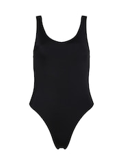 Calvin Klein Black Scoop Back One Piece Swimsuit - Image 5 of 5