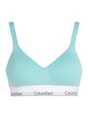 Calvin Klein Light Blue Modern Cotton Lift Bralette - Image 5 of 5