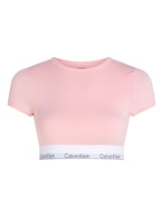 Pink - Calvin Klein Modern Cotton T-Shirt Bralette - Image 5 of 5