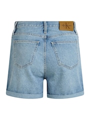 Calvin Klein Blue Mom Shorts - Image 6 of 6